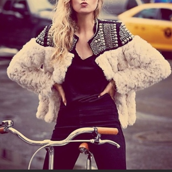 boutiquebtbay Jackets & Blazers - Free People Nordic Nights Fur Jacket